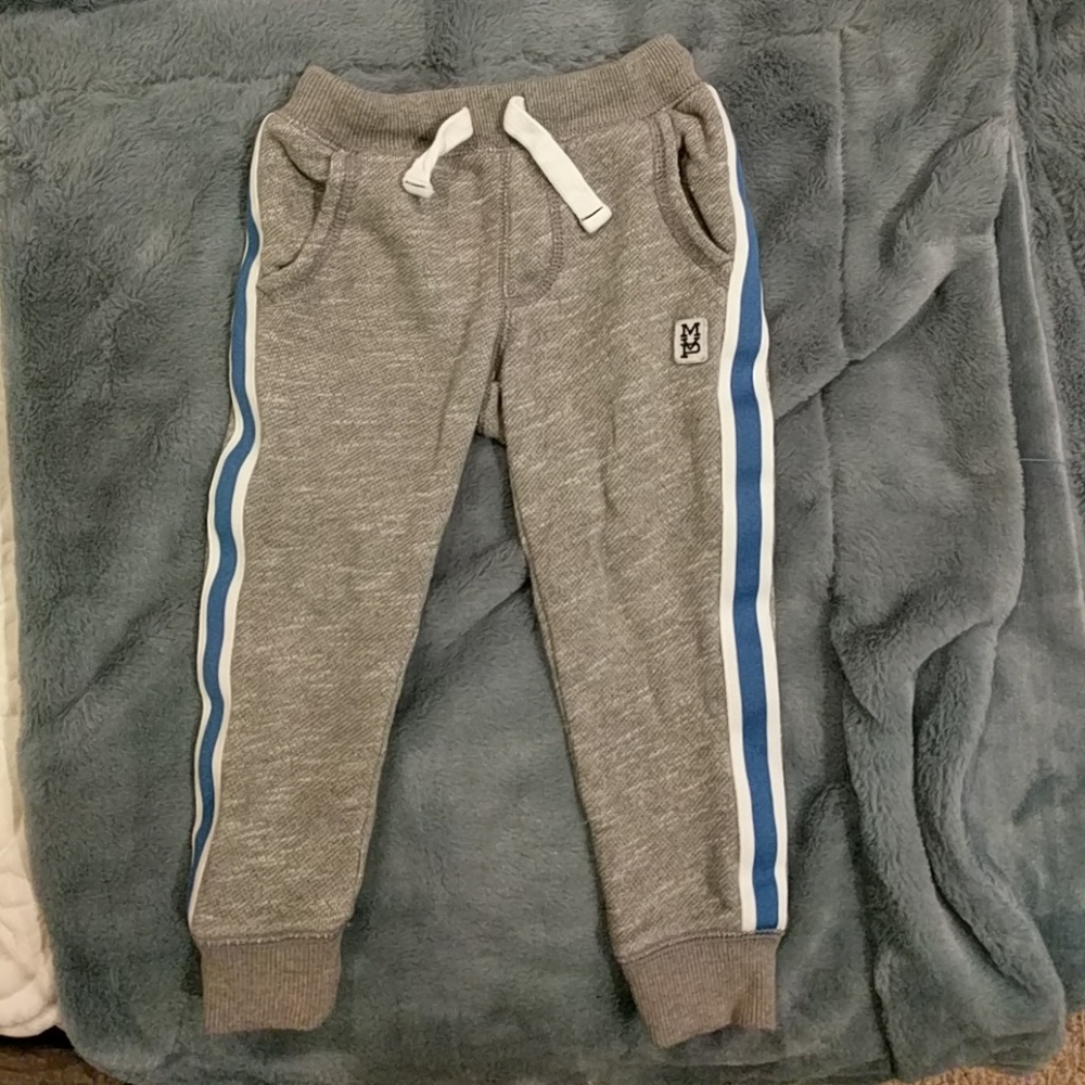 Carter's banded bottom side stripe sweatpants 2T